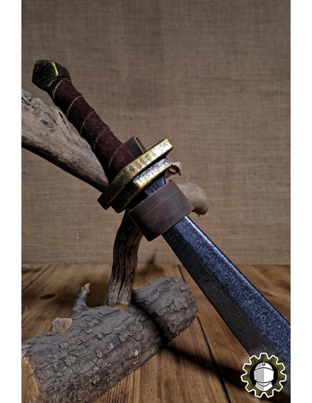 Tahalí en cuir pour dagues, couleur...