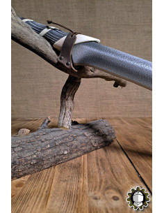 Housse en cuir pour épées, couleur marron 2