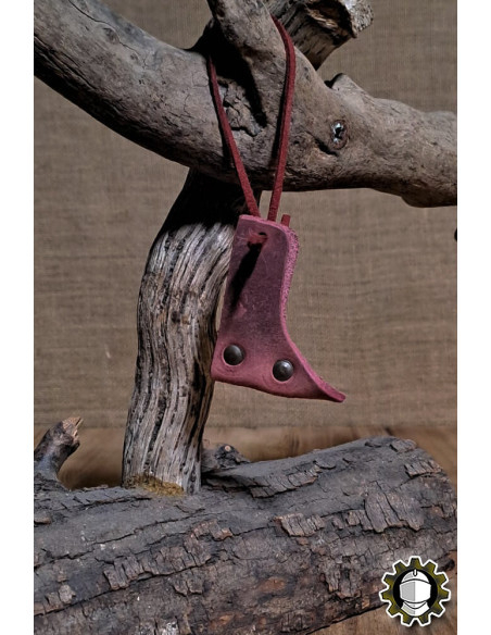 Housse en cuir pour épées, couleur rouge