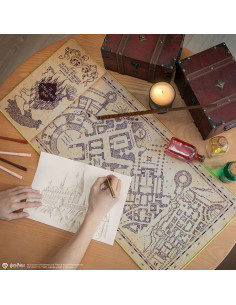 Tapis de bureau Carte du Maraudeur de Harry Potter