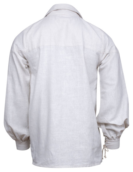 Chemise médiévale en lin modèle...