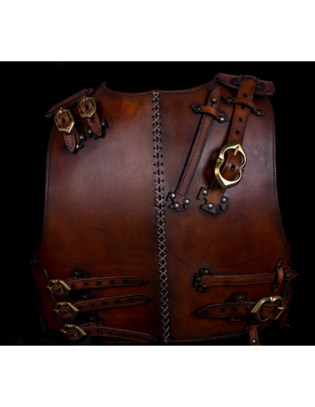 Pantalon en cuir modèle Explorer,...