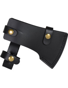 Hache lourde avec étui en cuir (43 cm) 2