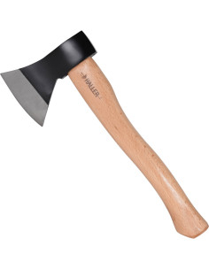 Hache lourde en acier avec étui en cuir (36 cm)