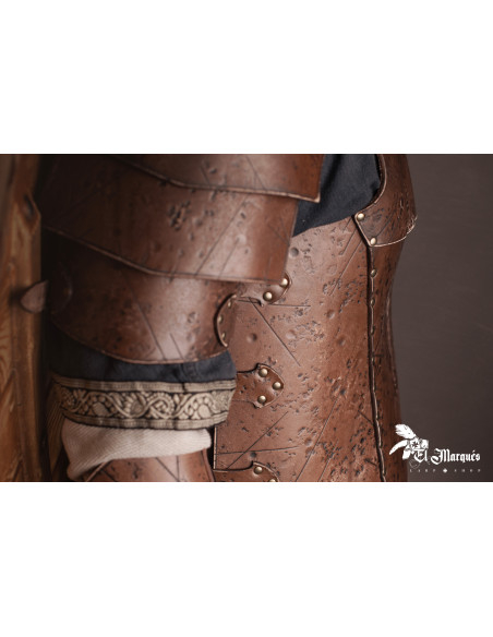 Peto en cuir modèle Mercenaire