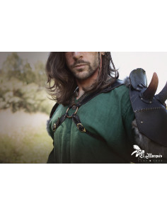 Grande épaule en cuir modèle Berseker 2