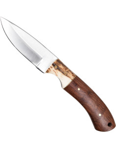 Couteau Botero avec étui en cuir (17,5 cm.)