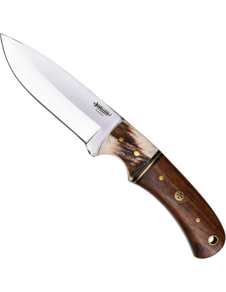 Couteau d'aventure avec étui en cuir...