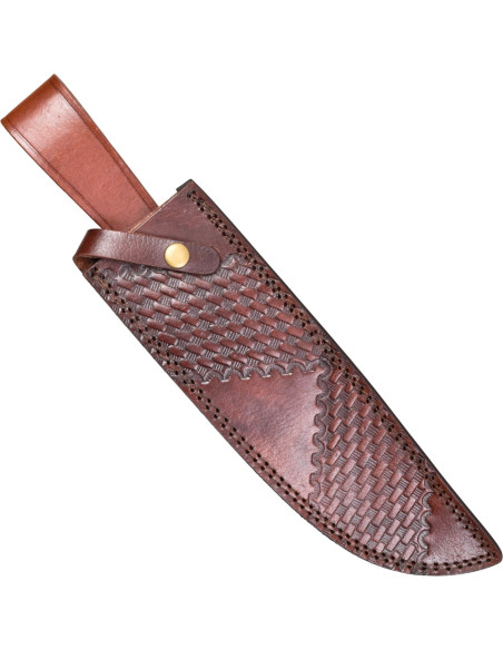 Couteau de chasse Bowie avec étui (41...