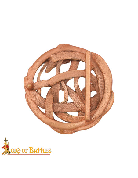 Boucle viking serpent pour ceinture,...