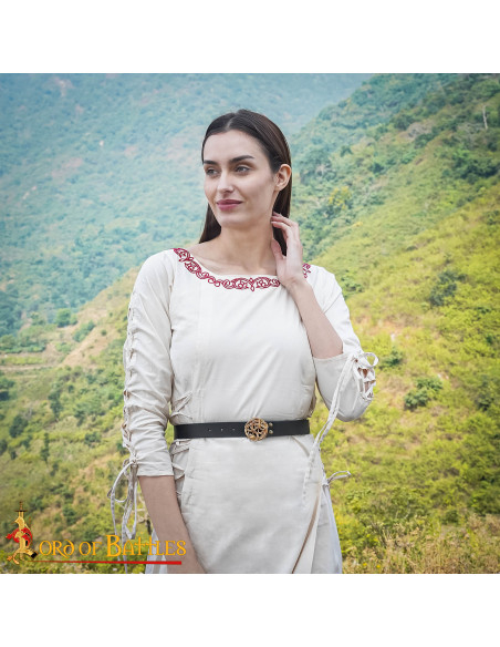 Boucle viking serpent pour ceinture,...