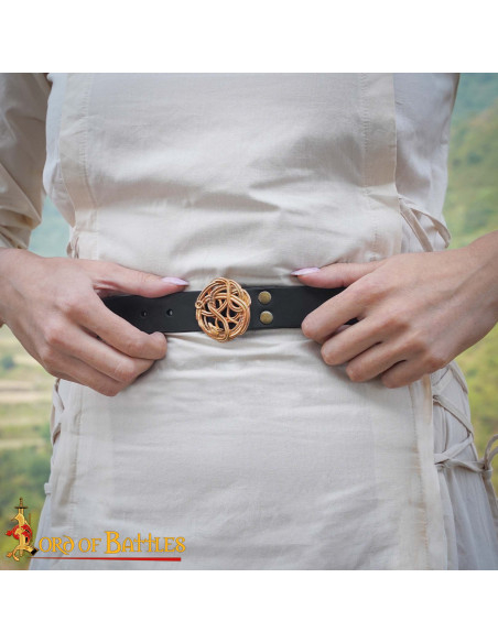 Boucle viking serpent pour ceinture,...