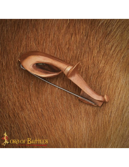 Fibule romaine en bronze : longueur...