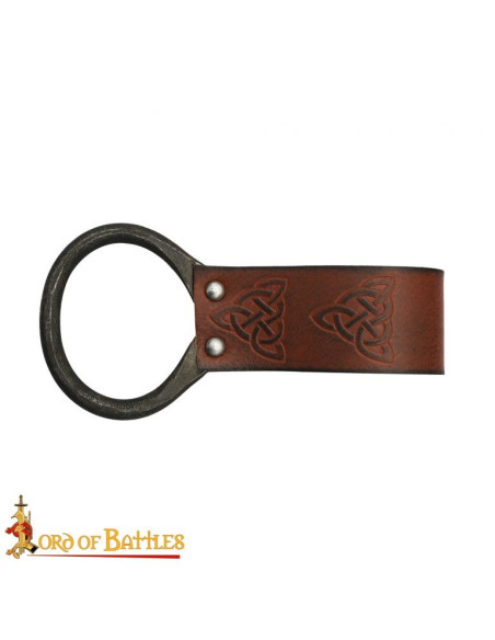 Tahalí celtique pour haches en cuir...