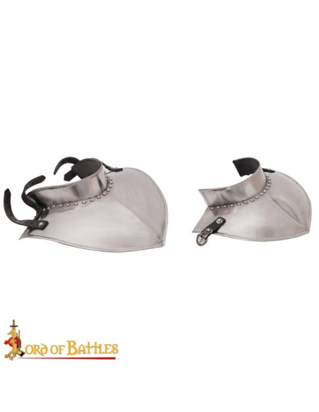 Gorgerin de chevalier médiéval,...