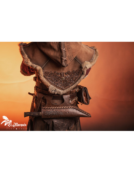 Étui en cuir Baldur pour couteaux Seax