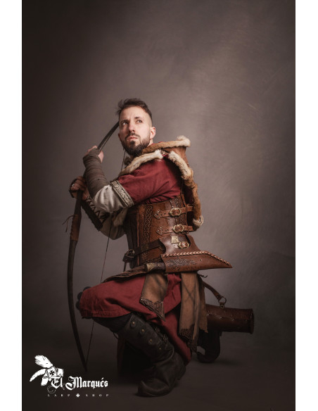 Étui en cuir Baldur pour couteaux Seax