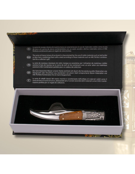 Couteau à cran d'arrêt série Ambre,...