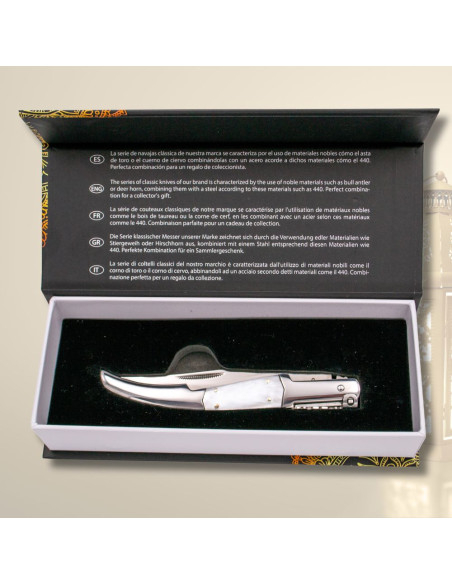 Couteau Carraca série Perla