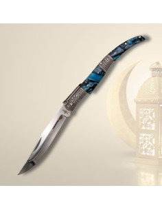 Navaja à cliquet de la Troisième Série Saphir (28,5 cm.)