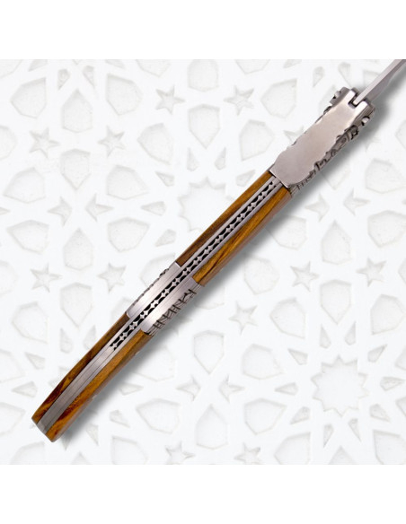 Navaja de carraca Série Soie Ambre