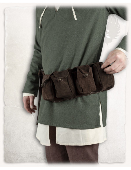 Ceinture Rickar avec 5 pochettes -...