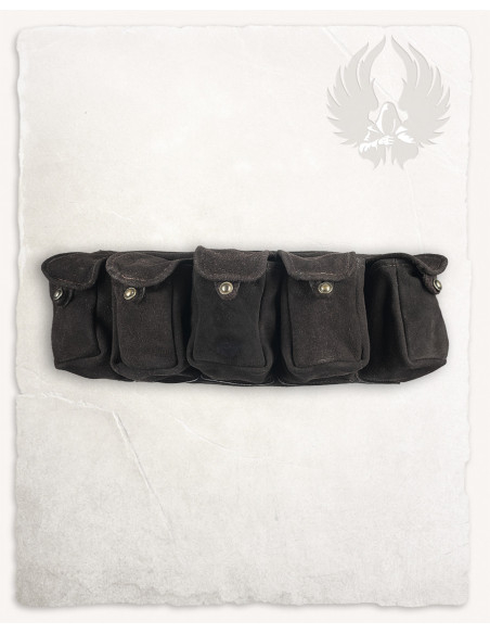 Ceinture Rickar avec 5 pochettes -...