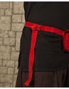 Ceinture Rickar avec 5 pochettes - Rouge 2