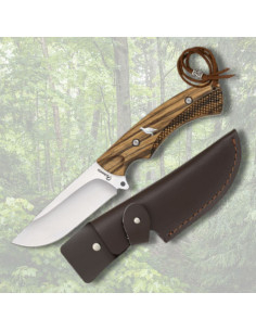Couteau de chasse Albainox avec étui, Perdrix