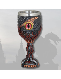 Coupelle en résine Œil de Dragon (18 cm.)