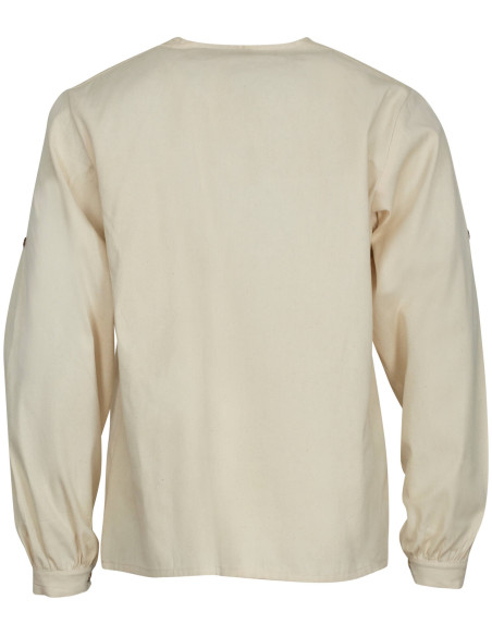 Chemise médiévale en coton modèle...