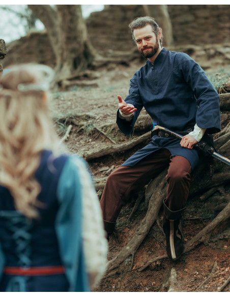 Tunique médiévale en coton modèle...