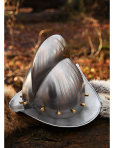 Casque Morion allemand médiéval, XVIe siècle