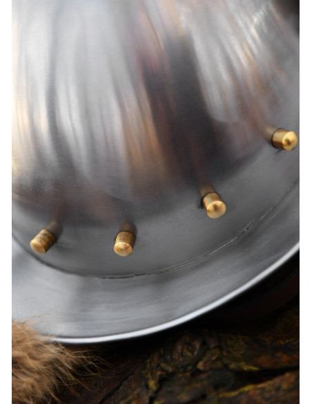 Casque Morion allemand médiéval, XVIe...