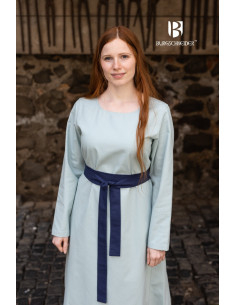 Ceinture médiévale modèle Hedwig, couleur bleue