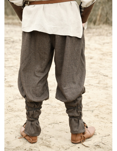 Pantalons vikings à motif en...