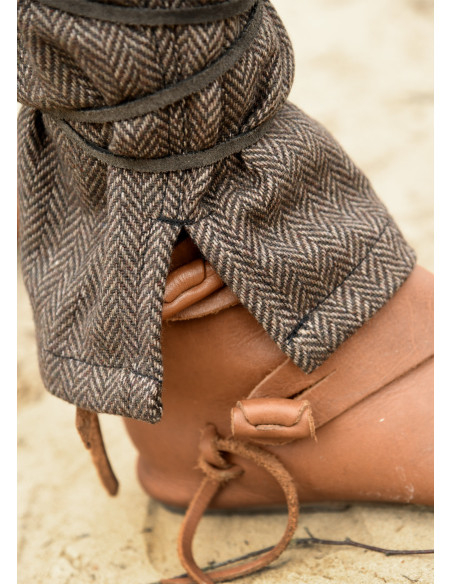 Pantalons vikings à motif en...