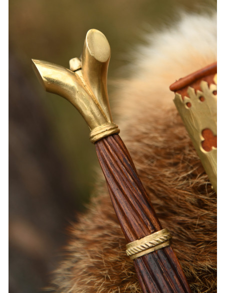 Épée de cérémonies garde tressée,...