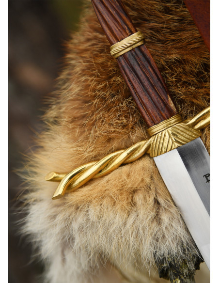 Épée de cérémonies garde tressée,...