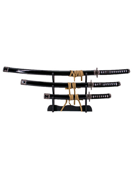 Set katana, wakizashi et tanto, La...