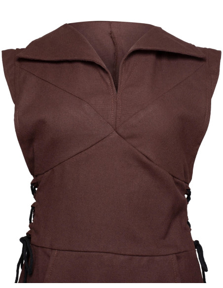 Tunique médiévale en coton modèle...