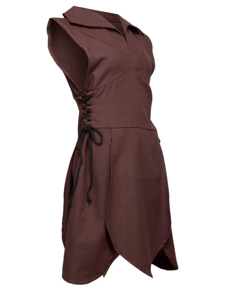 Tunique médiévale en coton modèle...