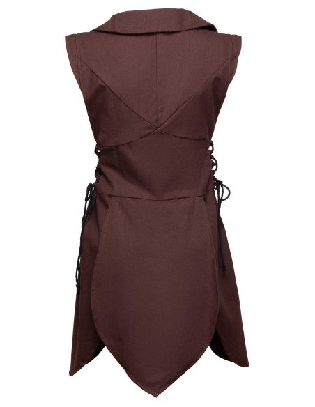 Tunique médiévale en coton modèle...