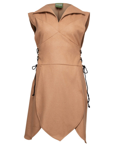 Tunique médiévale en laine modèle...