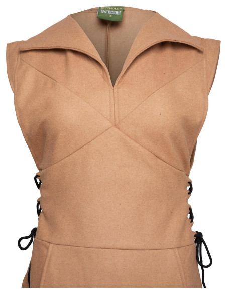 Tunique médiévale en laine modèle...