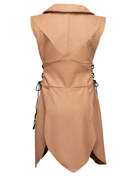 Tunique médiévale en laine modèle...