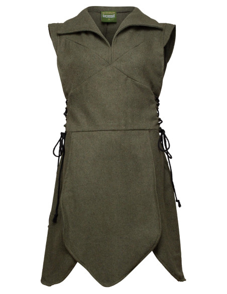 Tunique médiévale en laine modèle...