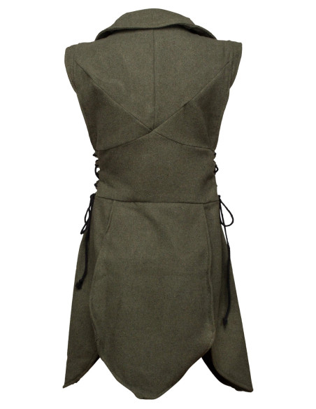 Tunique médiévale en laine modèle...