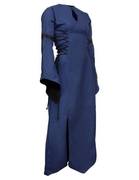 Robe médiévale en coton modèle...
