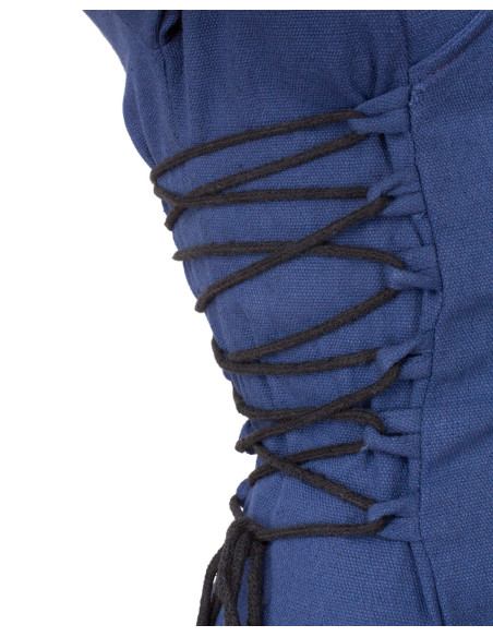 Robe médiévale en coton modèle...